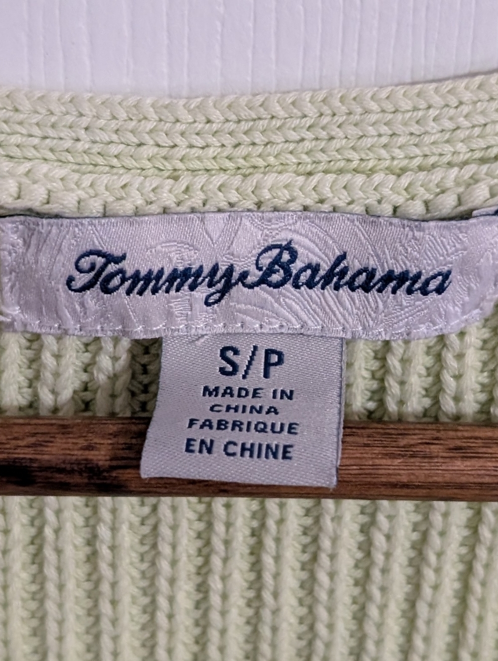 Tommy Bahama Womens Sweater Tank Vest Knit Pima Cotton Size Small - Picture 3 of 4